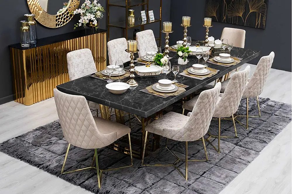 Helix Contemporary Dining Set 