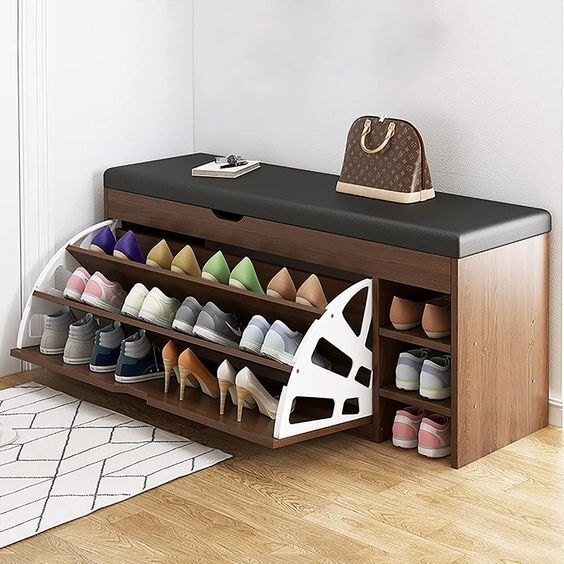 Foldable 3-Tier Shoe Rack