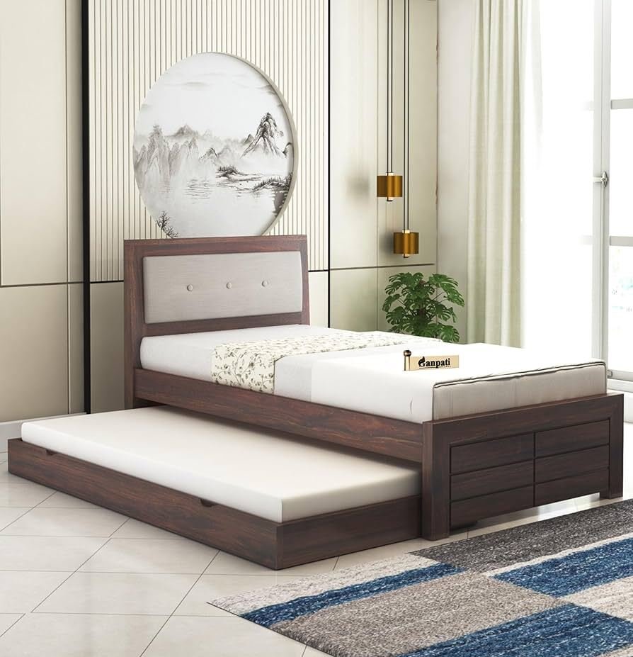 Compact Comfort Trundle Bed