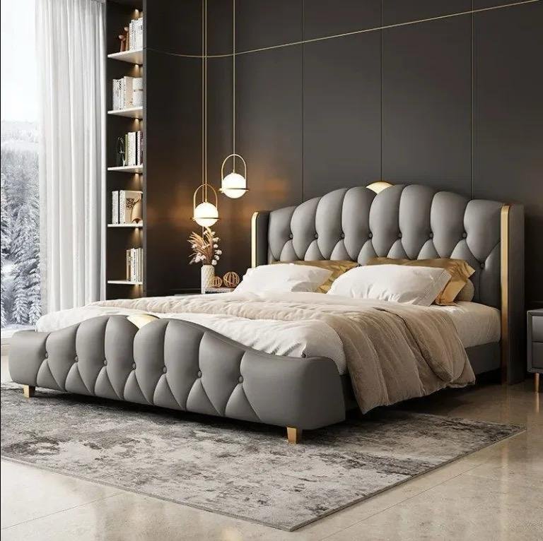 Royal Plush Upholstered Bed