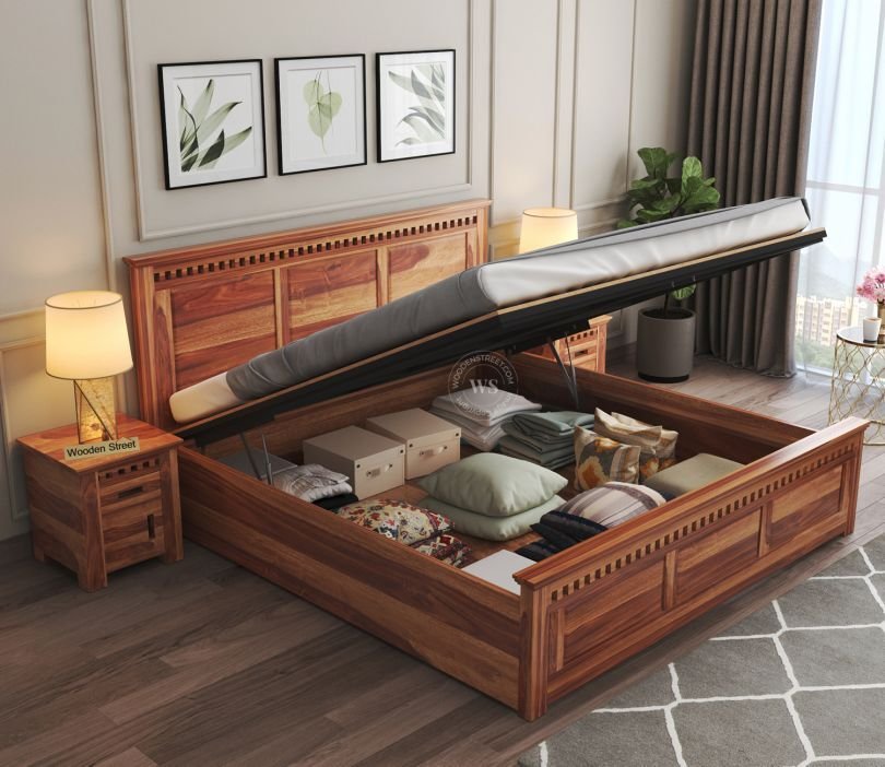 LiftEase Hydraulic Storage Bed